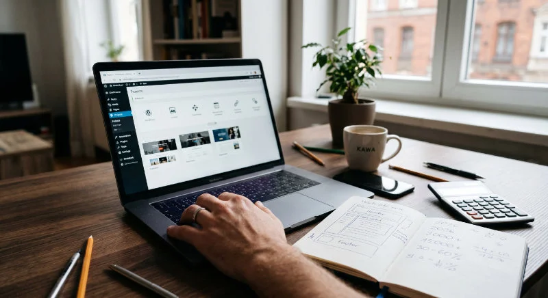 Ile kosztuje strona internetowa WordPress w 2026 roku? Uczciwy cennik freelancera